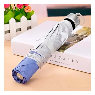 PARAGUAS RYBIU VE30202 CONVENIENTE Y LIGERO + GIFT STICKERS MORADO