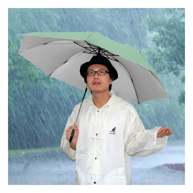 PARAGUAS RYBIU VE30205 RUTINA DIARIA + REGALO AGENDITA VERDE AGUA