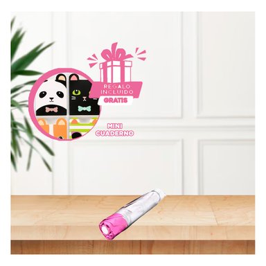 PARAGUAS RYBIU VE30206 DISEÑO ERGONOMICO + GIFT MINIAGENDA ROSADO