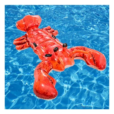 FLOTADOR PARA PISCINA LANGOSTA 213 X 137 CM DIVERTIDO Y COLORIDO Y+POST IT - 2