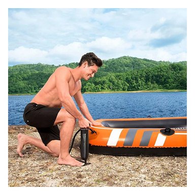 INFLADOR RYBIU 62002 BOMBA FUNCIONAL AIRE NEGRO + LIGAS REGALO