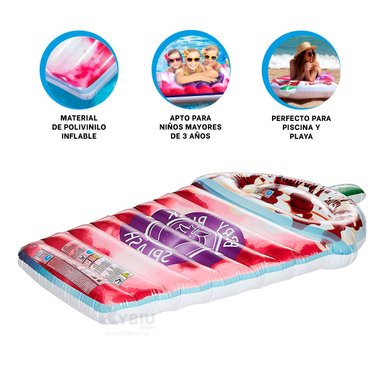 SALVAVIDAS VERSATIL DE HELADO 198X107CM Y+GIFT MINIAGENDA - 3