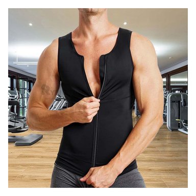 CHAQUETA HOMBRE RYBIU NEGRO DE30530 ENTRENAMIENTOS COMODO EN XL  + GIFT STICKERS