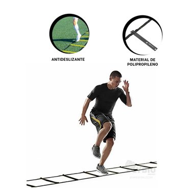 ESCALERA RYBIU DE30562 VELOCIDAD NEGRO + ENVOLTORIO REGALO