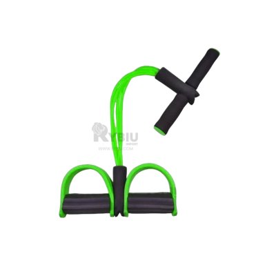 ELÁSTICO RYBIU DE30591 FIT VERDE Y NEGRO + BANDERITAS ADHESIVAS