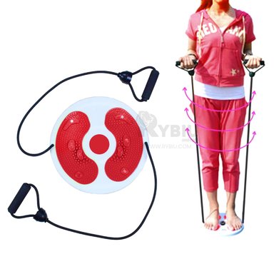 PLATAFORMA RYBIU DE30589 ROTACIONAL ABDOMEN ROJO + REGALO AGENDITA