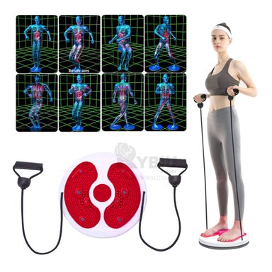 PLATAFORMA RYBIU DE30589 IDEAL ABDOMEN ROJO + ENVOLTORIO REGALO