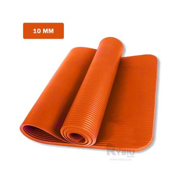 MAT YOGA RYBIU DE30605 10MM PRACTICO ANARANJADO + GIFT MINIAGENDA