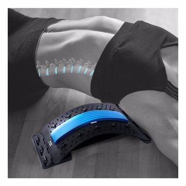 MASAJEADOR RYBIU DE30604 LARGO 39CM APARATO LA TENSION MUSCULAR AZUL + GIFT MINIAGENDA - 4