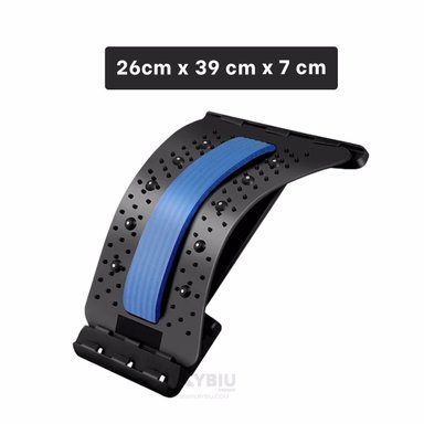 MASAJEADOR RYBIU DE30604 LARGO 39CM APARATO LA TENSION MUSCULAR AZUL + GIFT MINIAGENDA - 5