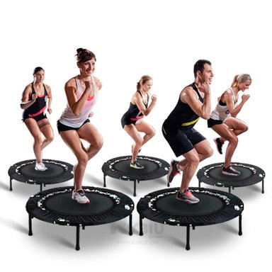 TRAMPOLÍN RYBIU DE30680 90X90 INFANTIL TAMAÑO S NEGRO + REGALO STICKERS