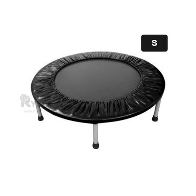 TRAMPOLÍN RYBIU DE30680 90X90 DEPORTIVO TAMAÑO S EN NEGRO + GIFT STICKERS