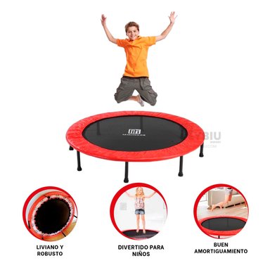 TRAMPOLÍN RYBIU DE30678 23X100CM DIVERTIDO M ROJO + BANDERITAS ADHESIVAS
