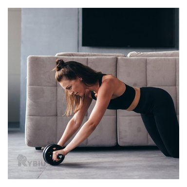 ROLLER RYBIU DE30654 DE EJERCIOS ABDOM NEGRO + GIFT MINIAGENDA