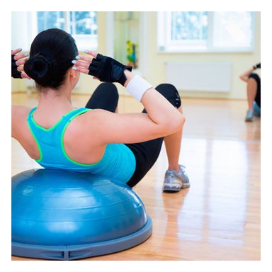 PELOTA RYBIU DE30626 GRAN EJERCICIOS AZUL + PAPEL REGALO