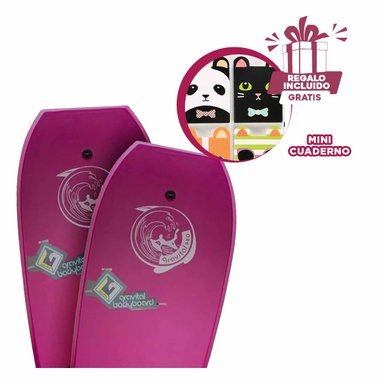 TABLERO NATACIÓN RYBIU GR-41 FUNCIONAL PISCINA MORADO + GIFT MINIAGENDA
