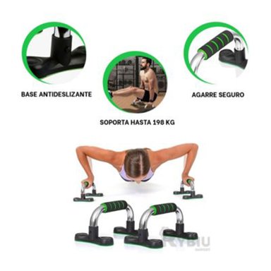BARRA RYBIU DE30640 IDEAL BRAZOS VERDE NEUTRO + ENVOLTORIO DE REGALO - 2
