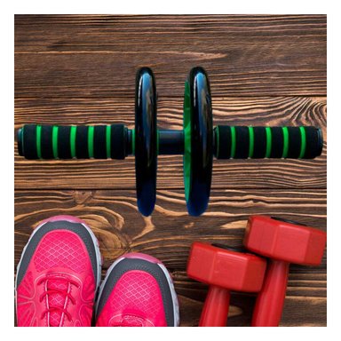 ROLLER RYBIU DE30657 DE EJERCIOS DE ABDOM VERDE + GIFT MINIAGENDA