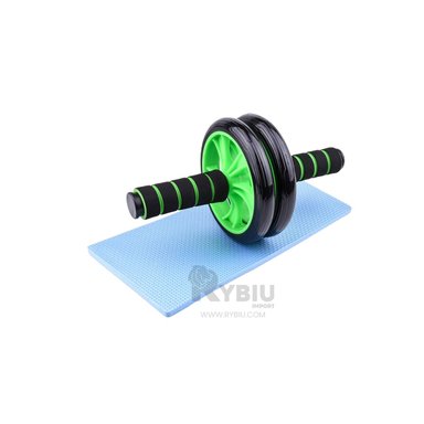 ROLLER RYBIU DE30657 PARA ABDOMEN Y TAPETE VERDE + REGALO AGENDITA