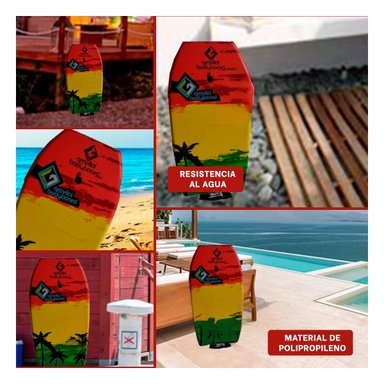 TABLERO SURF RYBIU GR-37DS ESTILIZADA MULTICOLOR + GIFT STICKERS