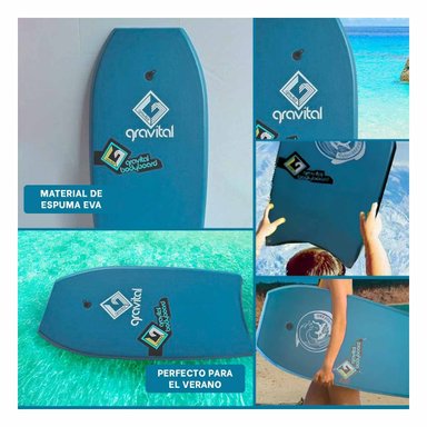 FLOTADOR NATACIÓN RYBIU PRINCIPIANTES 41 CELESTE + POST-IT ADHESIVOS