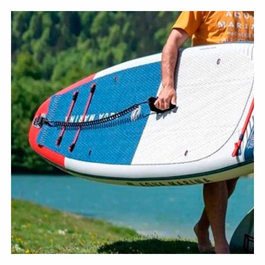 CORDÓN NATACIÓN RYBIU ACERO INOXIDABLE PRACTICO NEGRO + ENVOLTORIO REGALO