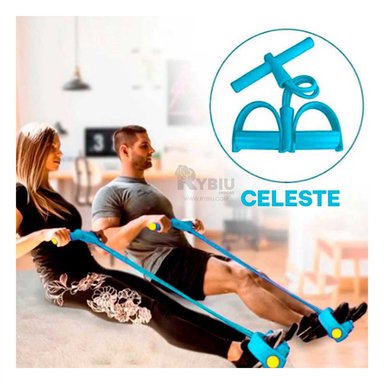 LIGA RYBIU DE30580 CELESTE EJERCICIO ABDOMEN + PAPEL REGALO
