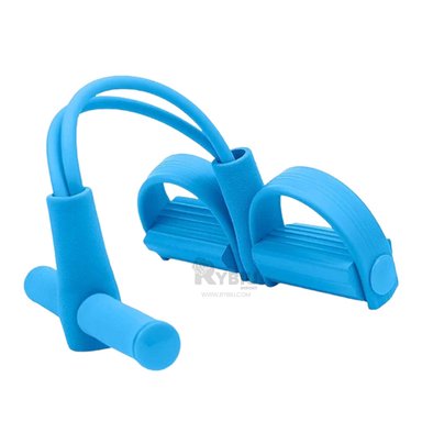 CINTA ELÁSTICA RYBIU DE30580 CELESTE RUTINA ABDOMINAL + BANDERITAS ADHESIVAS