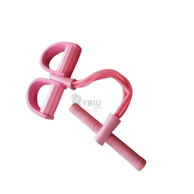 CINTA ELÁSTICA RYBIU DE30579 ROSADO UTIL EJERCICIO + REGALO LIGAS PEINAR