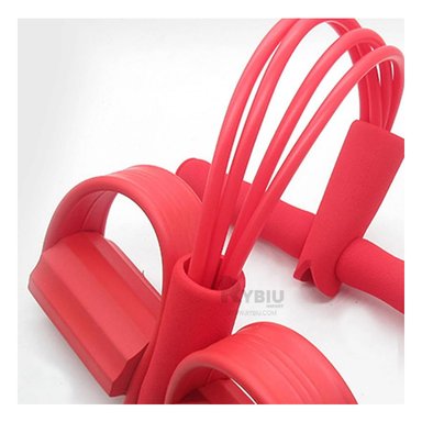 BANDA RYBIU DE30577 EJERCITARSE ELASTICA ROJO + REGALO STICKERS