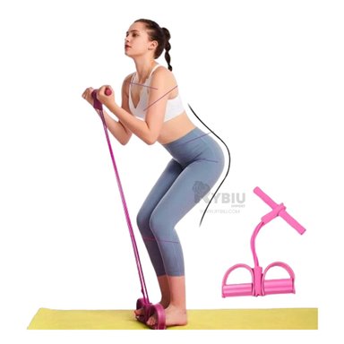 BANDA RYBIU DE30579 ROSADO DINAMICA FUERZA ABDOMINAL + REGALO AGENDITA