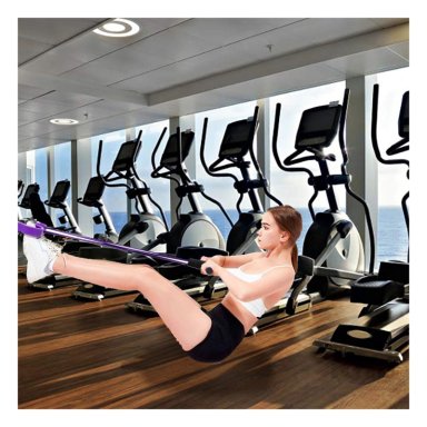 BANDA RYBIU DE30586 RESISTENCIA MORADO Y NEGRO + GIFT MINIAGENDA