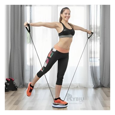 PLATAFORMA RYBIU DE30587 TONIFICADORA CON LIGAS PLOMO + GIFT MINIAGENDA