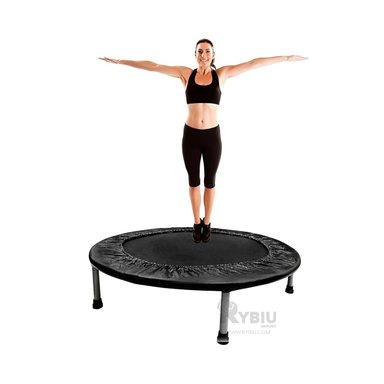 TRAMPOLÍN RYBIU DE30676 23X100CM DEPORTIVO TAMAÑO M NEGRO + GIFT STICKERS