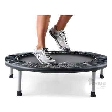 TRAMPOLÍN RYBIU DE30676 23X100CM VERSATIL EN TALLA M NEGRO + REGALO AGENDITA