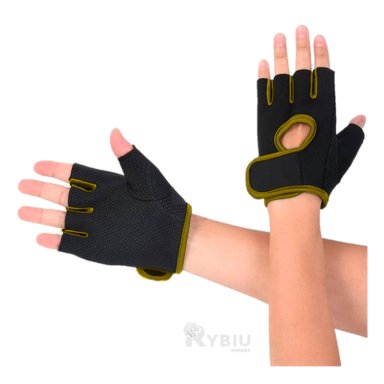 MITONES RYBIU DE30574 LEVANTAMIENTO DEPORTIVO AMARILLO + GIFT STICKERS