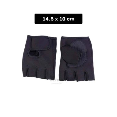 MANOPLAS RYBIU DE30571 FUNCIONALES DEPORTE NEGRO + LIGAS REGALO