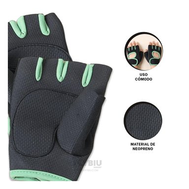 MANOPLAS RYBIU DE30573 DINAMICAS DEPORTE VERDE + BANDERITAS ADHESIVAS