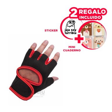 MANOPLAS RYBIU DE30572 DINAMICAS DEPORTE ROJO + BANDERITAS ADHESIVAS