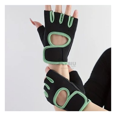 GUANTES RYBIU DE30573 DURADEROS ENTRENAMIENTO VERDE + PAPEL REGALO