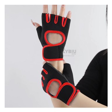 GUANTES RYBIU DE30572 DURADEROS ENTRENAMIENTO ROJO + PAPEL REGALO