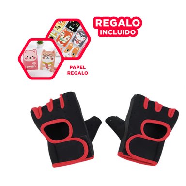 MITONES RYBIU DE30572 FITNESS ROJO + ENVOLTORIO REGALO
