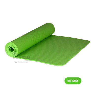 MAT RYBIU DE30611 10MM EJERCICIOS YOGA VERDE + REGALO STICKERS