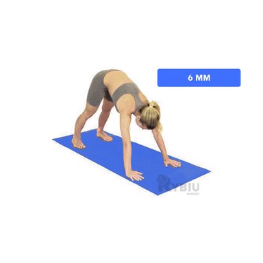 COLCHONETA RYBIU DE30618 6MM ANTIDESLIZANTE AZUL + LIGAS REGALO