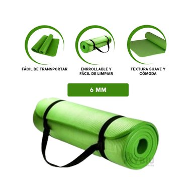 MAT RYBIU DE30617 6MM CONFORTABLE VERDE + REGALO AGENDITA