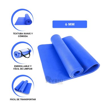 MAT RYBIU DE30618 6MM VERSATIL AMPLIO AZUL + REGALO STICKERS