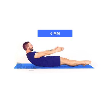 MAT RYBIU DE30618 6MM ERGONOMICO AZUL + GIFT STICKERS