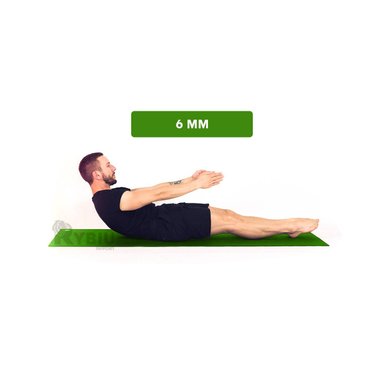 MAT RYBIU DE30617 6MM ERGONOMICO VERDE + GIFT STICKERS