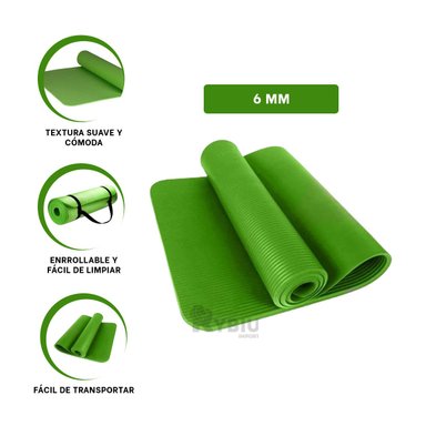 MAT RYBIU DE30617 6MM VERSATIL AMPLIO VERDE + REGALO STICKERS