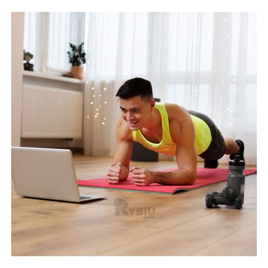 MAT YOGA RYBIU DE30616 6MM ROSADO + GIFT MINIAGENDA